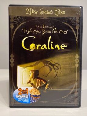 Coraline: Collector’s Edition 2-Disc Set (DVD, 2009)